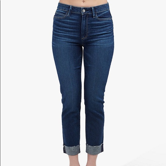 PAIGE Denim - PAIGE Hoxton Slim Crop blue jeans size 28